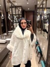 ELİTE BLANC FUR CAPE