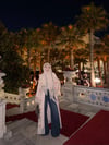 Garden Flora Black Abaya Şal Takım – Asaletin Zarif Kalesi