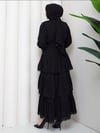 İTHAL SİENNA DRESS-İNCİ DÜĞMELİ ELBİSE