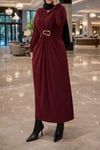LUXE BORDO DRESS