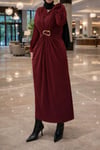 LUXE BORDO DRESS