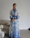 Ottoman Bloom Etek Gömlek Takım (İthal Keten)
