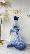 Ottoman Bloom Etek Gömlek Takım (İthal Keten)