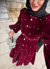 RUBE ROYAL STARLİGHT VELVET DRESS