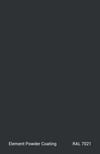 PE HAA RAL 7021 MAT