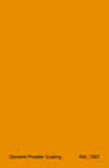 PE TGIC RAL 1007 MAT