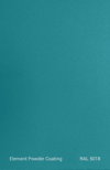 PE TGIC RAL 5018 TEXTURE