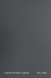 PE TGIC RAL 7016 TEXTURE