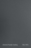 PE TGIC RAL 7016 TEXTURE