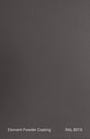 PE TGIC RAL 8019 TEXTURE