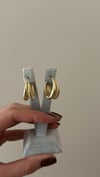 Gold 2'li Küpe