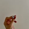 Gümüş Renk Damla Kesim Ayarlanabilir Model Yüzük 
