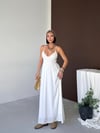 LİORA İp Askılı Bohem Maxi Elbise