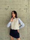 Ponpon Detaylı Triko Süveter-Bej