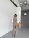 Premium Yelek Pantolon Takım-Kahve