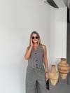 Premium Yelek Pantolon Takım-Siyah