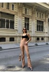 İspanyol Paça Yüksel Bel Kadın Pantolon