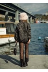 Kadın Mont Leopar Mont