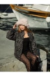 Kadın Mont Leopar Mont