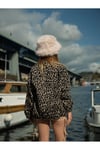 Kadın Mont Leopar Mont