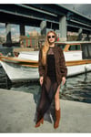 Kadın Mont Leopar Mont