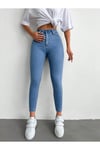 Skinny Jean Likralı Kadın Kot Pantolon