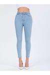 Skinny Jean Likralı Kadın Kot Pantolon