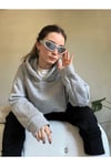 Sweatshirt Unisex Sweatshirt Kapüşonlu Sweatshirt