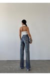 Uzun Salaş Baggy Kadın Jeans