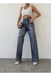 Uzun Salaş Baggy Kadın Jeans