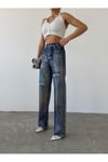 Uzun Salaş Baggy Kadın Jeans