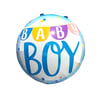 Baby Boy Yazılı Pembe Folyo Balon