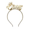 Birthday Queen Mika Taç Gold