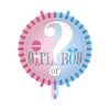 Boy Girl Yuvarlak Folyo Balon