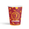 Champion Sarı Kırmızı Karton Bardak 8 Adet
