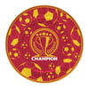 Champion Sarı Kırmızı Karton Tabak 8 Adet