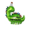 Dinazor Temalı Happy Birthday Folyo Balon 