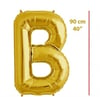 Folyo Harf B Gold Balon 90 cm