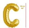 Folyo Harf C Gold Balon 90 cm