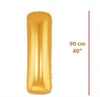 Folyo Harf I Gold Balon 90 cm