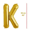 Folyo Harf K Gold Balon 90 cm