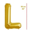 Folyo Harf L Gold Balon 90 cm
