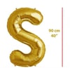 Folyo Harf S Gold Balon 90 cm