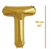 Folyo Harf T Gold Balon 90 cm