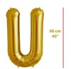 Folyo Harf U Gold Balon 90 cm