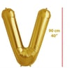 Folyo Harf V Gold Balon 90 cm