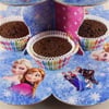 Frozen Temalı Karton Cupcake Standı 3 katlı