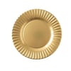 Gold  Parlak Karton Tabak 29 cm 10 Adet