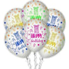 Happy Birthday Baskılı Uçan Balon