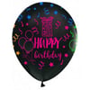 Happy Birthday Baskılı Uçan Balon